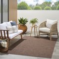 thumbnail image 5 of Nourison Washable Solutions Indoor/Outdoor Mocha 7' x 10' Area Rug (7x10), 5 of 10
