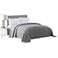 thumbnail image 3 of Beatrice Home Fashions Couvre-Lit en Chenille, Queen, Gris, 3 of 4
