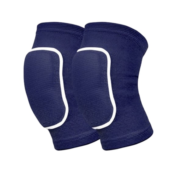 Wosthever Rodilleras de algodón de alta resistencia para deportes y voleibol, fútbol, niños, deportes, resistencia al impacto Ropa Deportiva, Zapatos Azul Como se muestra