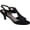 Black Microtouch, variant on Women's Ros Hommerson Lucky Slingback Sandal Silver Irridescent Fabric 9.5 WW
