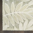 thumbnail image 3 of Nourison Aloha 5'3" x 7'5" Ivory Sage Modern Rug, 3 of 10