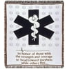 Emergency Medical Services (EMS) Throw Afghan 48" x 60"