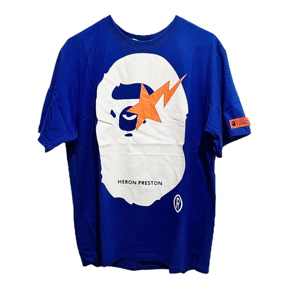 Playera Bape x Heron Preston Talla S