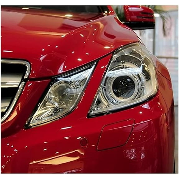 Applicable to Compatible For Benz E-Class Coupe W207 E200 E260 E300 E350 E500 2009 2010 2011 2012 Car Headlamp Lens Cover Headlight Shell Glass Lampshade(Right)