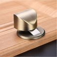 thumbnail image 2 of Topes magnéticos para puertas Topes de puerta Soportes ocultos para puertas Puertas sin clavos 1 pieza-bronce, 2 of 5