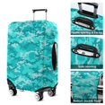 thumbnail image 5 of Light Blue Camo Classic Pattern Luggage Cover Fashion Suitcase Cover Baggage Covers Fit 25-28 Inch Luggage (Go Travel), 5 of 5