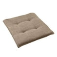 Holloyiver Chair Cushion with Ties for Dining Chairs, Memory Foam Non Slip Kitchen Chair Pad and