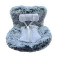 thumbnail image 2 of AuroraX Doll Car Seat with Soft Furry Cushion, Vent Clip and Desktop Stand – Cute Functional Car ornament for Doll Collectors, 2 of 3