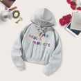 thumbnail image 1 of Sudadera con capucha Sudadera Tops Otoño Invierno elegante para mujeres Jersey Tops Causal Sudadera con capucha con cordón para pescar uso diario M, 1 of 10