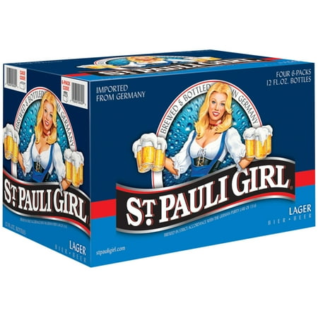 St. Pauli Girl Pilsner, 24 Pack 12 fl. oz. Bottles, 4.9% ABV