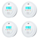 thumbnail image 1 of Sensor CO Detector Alarma Monóxido Carbono Batería Powe Pantalla LCD para El Rojo, 1 of 9