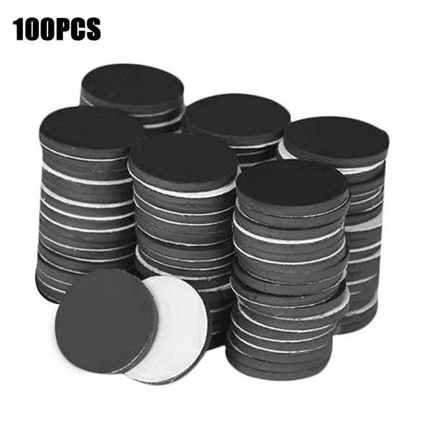 Discos Magnéticos Redondos Multiusos para Frigorífico DIY Building Craft Offi (100uds)