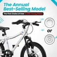 thumbnail image 2 of Ambifirner 20 Inch Mountain Bike Shimano 7-Speed Disc Brake Rear V-Brake with Front Suspension, 2 of 8