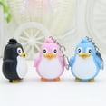 thumbnail image 5 of Naierhg Cute Animal Penguin LED Light with Sound Key Chain Key Ring Torch Xmas Gift, 5 of 8