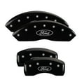 thumbnail image 3 of MGP 4 Caliper Covers Engraved Front & Rear MGP Black finish silver ch Fits select: 2013-2018 FORD TAURUS SHO, 3 of 6