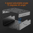 thumbnail image 4 of Z9 Game Steering Wheel Desktop Bracket 4 Adjustable Angle 15 Degrees Wear- Fixed Custom for V12lite FANATEC, 4 of 6