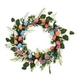 thumbnail image 4 of Corona de Flores de Huevo de Pascua, Corona de Primavera de Pascua para Ventana de Pared de Puerta Delantera, 4 of 8