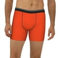 thumbnail image 2 of Disketp Orange Men's Boxer Briefs Men’s Underwear Boxer Briefs for Men, 2 of 7