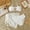 White, variant on Girl's 3 Piece Bikinis Sets Floral Print High Waisted Bathing Suits Set Adjustable Straps Bikini Tops & Bottoms with Cover Up Skirts (Dark Green 16Y)