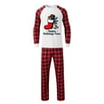 thumbnail image 2 of Uaswgudfs Men's Christmas Pajama Set, Happy Holidays Fam Plaid Long Sleeve Top & Pants, Family Matching Loungewear Sleepwear for Dad - Walmart Popular Festive Pajamas, 2 of 5