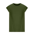 thumbnail image 4 of Mens Tops Summer Sleeveless Ribbed Knitted Tank Top T Shirt Beach Workout Muscle Undershirt Casual Lightweight Basic Vest T Shirts Outdoor Gym Fitness Tank Tee T Shirts, 4 of 6