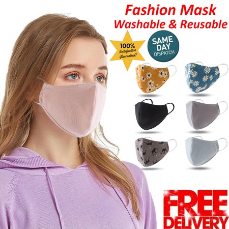 1,3,5 Pieces Fashion Mouth Shields Nose Covering Reusable Washable Dust Proof Party Clothing Cosplay Costume