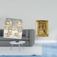 thumbnail image 2 of Marco de fotos cuadrado de acrílico, soporte para fotos de resina, colgador para tarjetas, decoración floral tallada, cubierta de acrílico transparent, 2 of 8