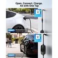 thumbnail image 2 of Cargador EV EVDANCE de nivel 1 y 2 para Tesla con cable de 25 pies de 16 A, 2 of 7