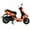 Orange, variant on X-Pro Brand New 150cc Gas Powered Moped Scooter, 10" Aluminum Wheels Electric Start Large Headlights