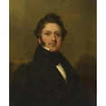 thumbnail image 3 of Henry Inman 15x17 Black Modern Framed Museum Art Print Titled - Daniel Embury (C. 1830), 3 of 5