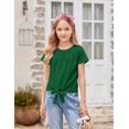 thumbnail image 6 of Arshiner Girls Summer Crewneck Tee Shirts - Short Sleeve, 6 of 6