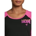 thumbnail image 4 of Susan G. Komen Women's Hope Stack Graphic Tee with Short Sleeves, Sizes S-XXXL, 4 of 5