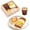 BreakFast-MenXL-A 3pair, variant on Funny Sushi Socks Box for Men Teens Novelty Food Socks Funky Cool Crazy Socks Gifts Ideas Father's Day Birthday Valentine Christmas Gift (M 2 pairs)