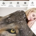 thumbnail image 3 of ONETECH  Wolf Blanket Print Comfort Soft Warm Throw Blanket for Couch Sofa Bed, 3 of 6