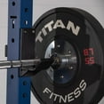 thumbnail image 5 of Titan Fitness X-3 Series 80" Navy Bolt-Down Power Rack, 36" Depth, Rackable 1650 LB Cage, 1.25" and 2" Pull Up bars, Standard J-Hooks, Weightlifting and Strength Training, 5 of 7