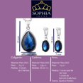 thumbnail image 2 of Set de joyas con colgante de plata 925 con cadena para mujer, 2 of 8