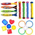 thumbnail image 1 of Juguetes de buceo para niños y adultos, divertido juego de buceo, tiburón, cohete, Juegos de Verano, accesorios de piscina, regalo, 2023, 1 of 4