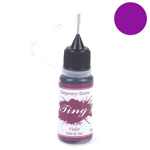 Tinta de jugo de tatuaje de Henna temporal de 10ml, Gel de fruta orgánica Natural para pintura corporal, pasta de tatuaje DIY resistente al agua duradera y segura, 6 colores Gao Jinjia LED