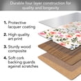 thumbnail image 5 of CounterArt Ditsy Floral Premium Boxed Set of Decorative Hardboard Placemats, 5 of 6