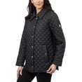 thumbnail image 2 of Anne Klein Women's Quilted Jacket Black S, 2 of 5