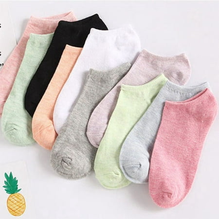 Low Cut Women Cotton Crew Ankle Socks