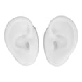 thumbnail image 2 of Silicone Ear Model, 1 Pair  Left Right Soft Human Ear Model Flexible Reusable Multifunctional Portable  Ear  Practice for Jewelry Earring Display, 2 of 8