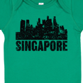 thumbnail image 4 of Inktastic Singapore City Skyline with Grunge Boys or Girls Baby Bodysuit, 4 of 5
