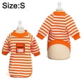 thumbnail image 2 of Pet spring and summer clothes Pet clothes Dog stripe T-shirt Pet clothes, 2 of 6