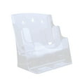 thumbnail image 2 of Miulika Acrylic Brochure Holder Brochure Display Stand Gifts Document Paper Literature Holder s Holder for Pamphlets Reception A4 2 Tier, 2 of 9