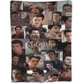 thumbnail image 2 of Fleece Throw Blanket for Couch Sofa or Bed, Dylan Hai O'Brien Soft Fuzzy Plush Blanket, Luxury Flannel Lap Blanket, Super Cozy and Comfy for All Seasons 60x50 inch, 2 of 7