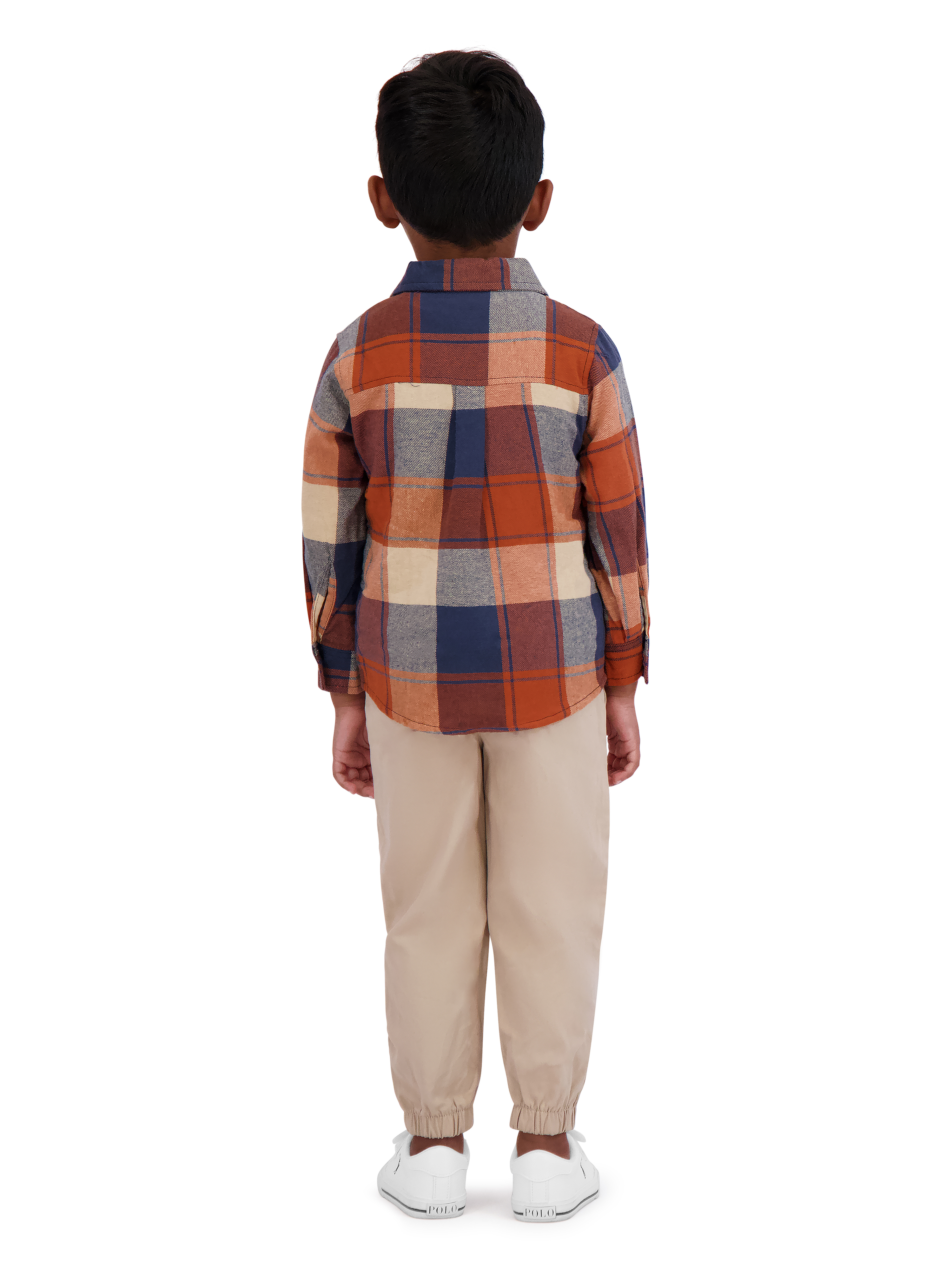 Little Rebels Toddler Boys 3 Piece Flannel Shirt Set, Sizes 2T-4T