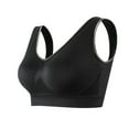 thumbnail image 5 of Wdgfv Womens Front Buckle Lace Edge Seamless Movement Yoga Sleep Bra with Adjustable Gathering Support, 5 of 5