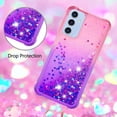 thumbnail image 4 of Funda para Samsung Galaxy A16 Transparente con Brillos Carcasa Protectora Antigolpes con Glitter Brillante, 4 of 5