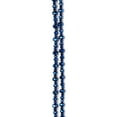 thumbnail image 2 of Cousin DIY Metallic Glass Blue Rondell Crystal Strand, Unisex, Model # AJM63518452, 102 Piece, 2 of 8